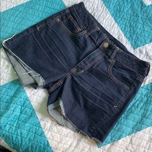 American Eagle Super Stretch Dark Wash Shorts